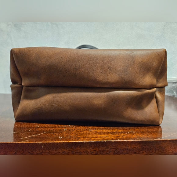 Portland Leather Goods Medium English Tan Tote - Picture 4 of 6